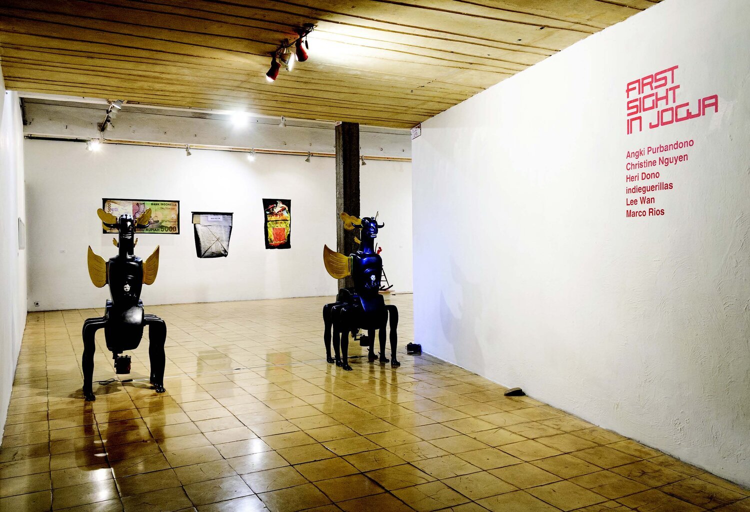 Installation of, First Site in Jogja at Cementi Art Center, Works by Marco Rios, Christine Nguyen, Lee Wan, Angki Purbandono, Heri Dono, Indieguerillas, Baik Art, 2016, 8.jpg