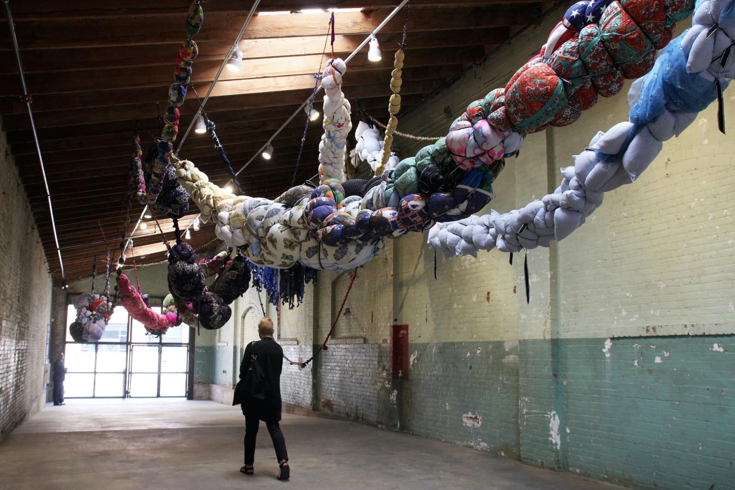 Forgiving Strands, 2014-2016. Hauser + Wirth, LA