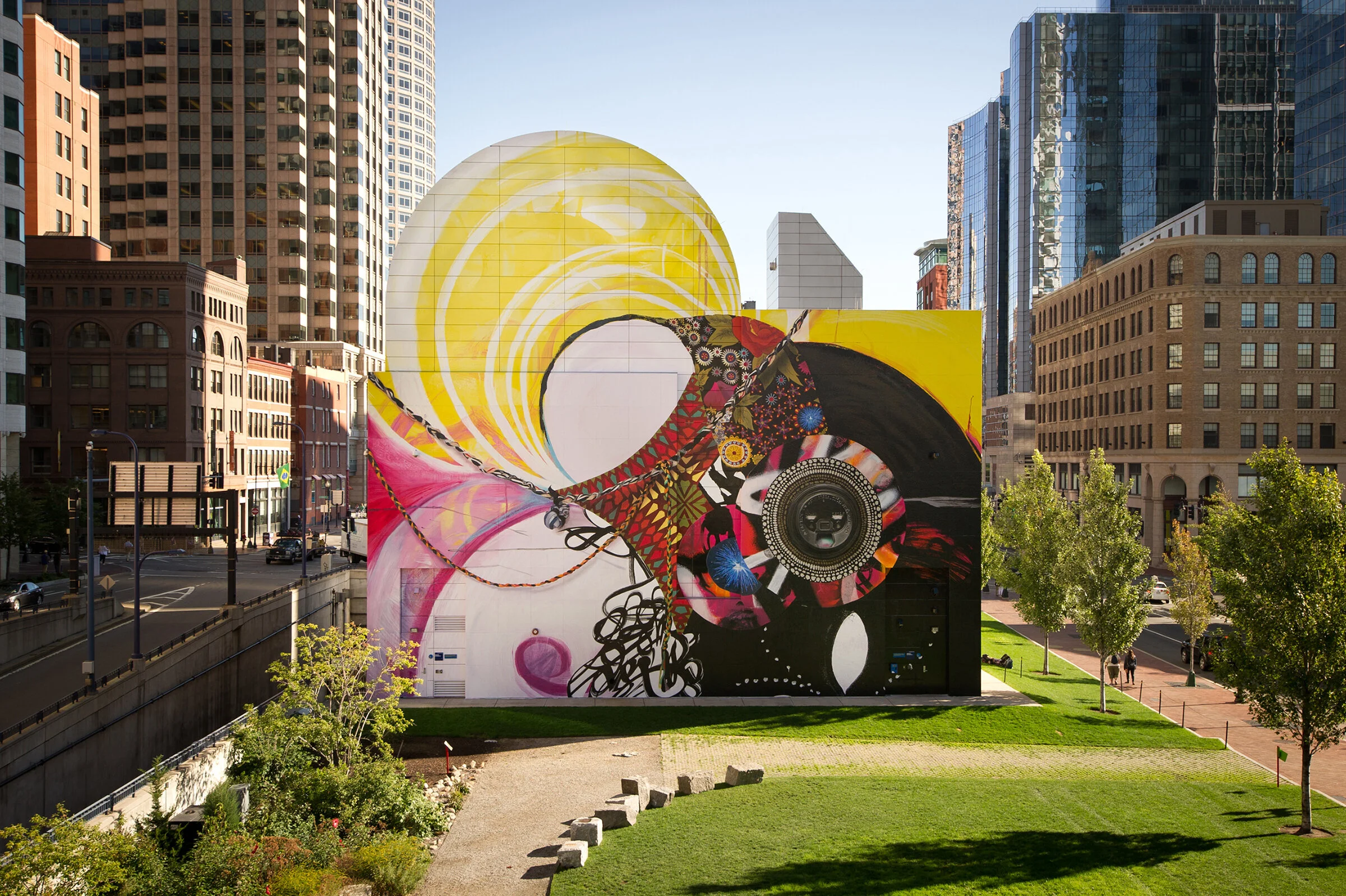 Seven Moon Junction, 2014 - Rose Kennedy Greenway, Boston