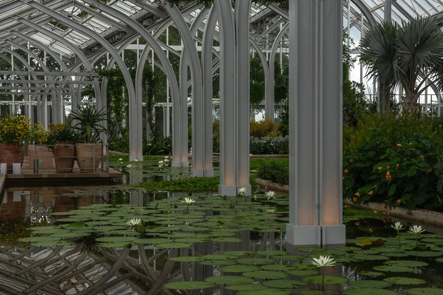 Inside the West Conservatory