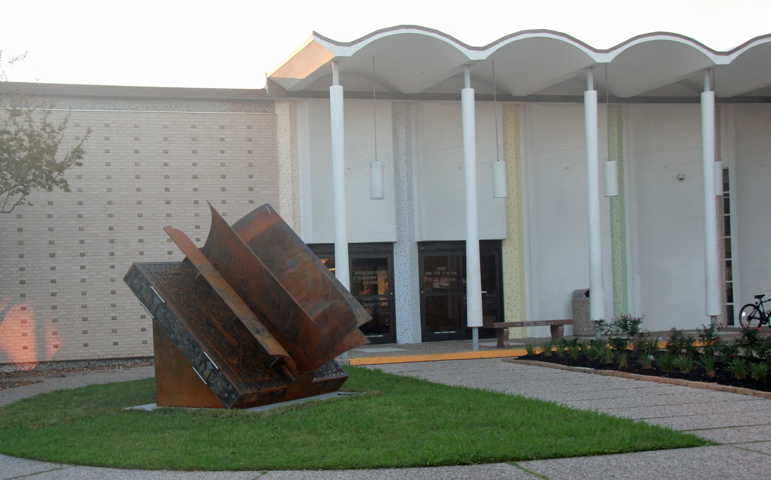 Boundless Knowledge Public Art Library Sculpture 