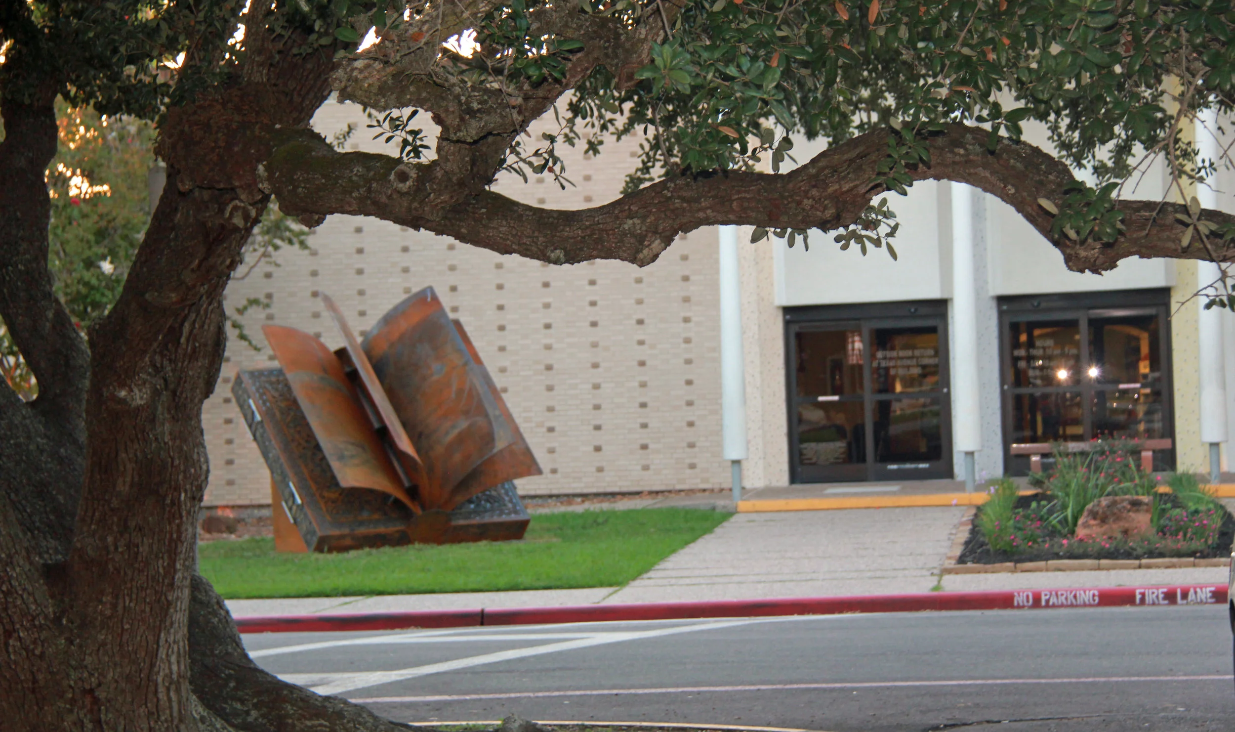 Boundless Knowledge Public Art Library Sculpture 