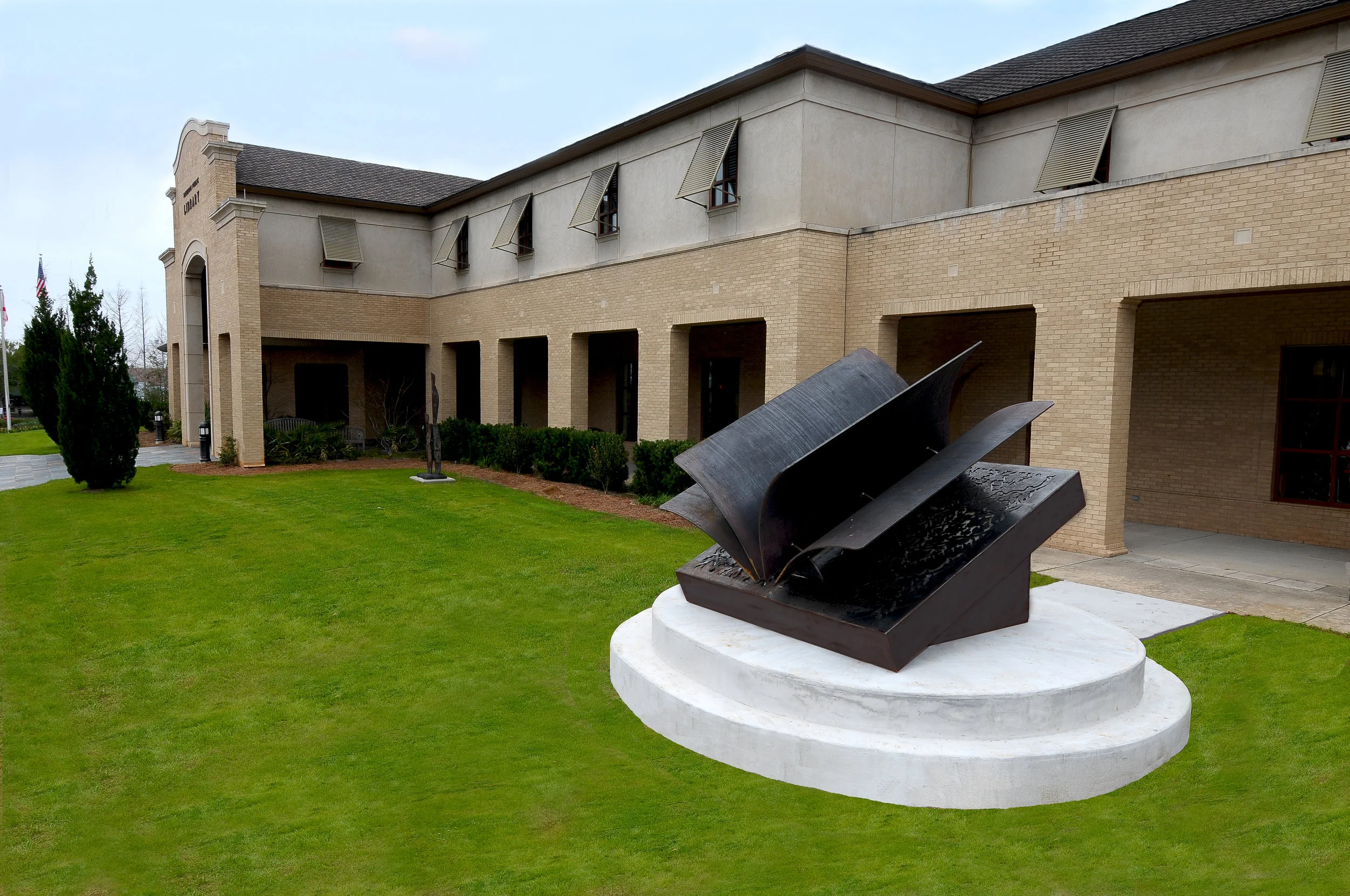 A Matter of Fiction Public Art Library Sculpture