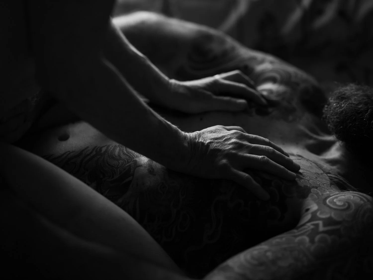 Intimate up close photo