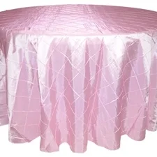 pink pintuck linen