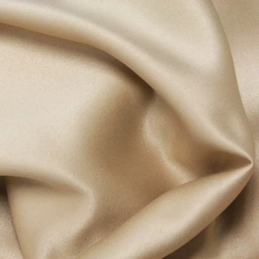 champagne matte satin linen