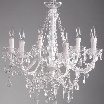 six arm crystal chandelier light for weddings