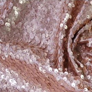 blush sequin table runner fabric