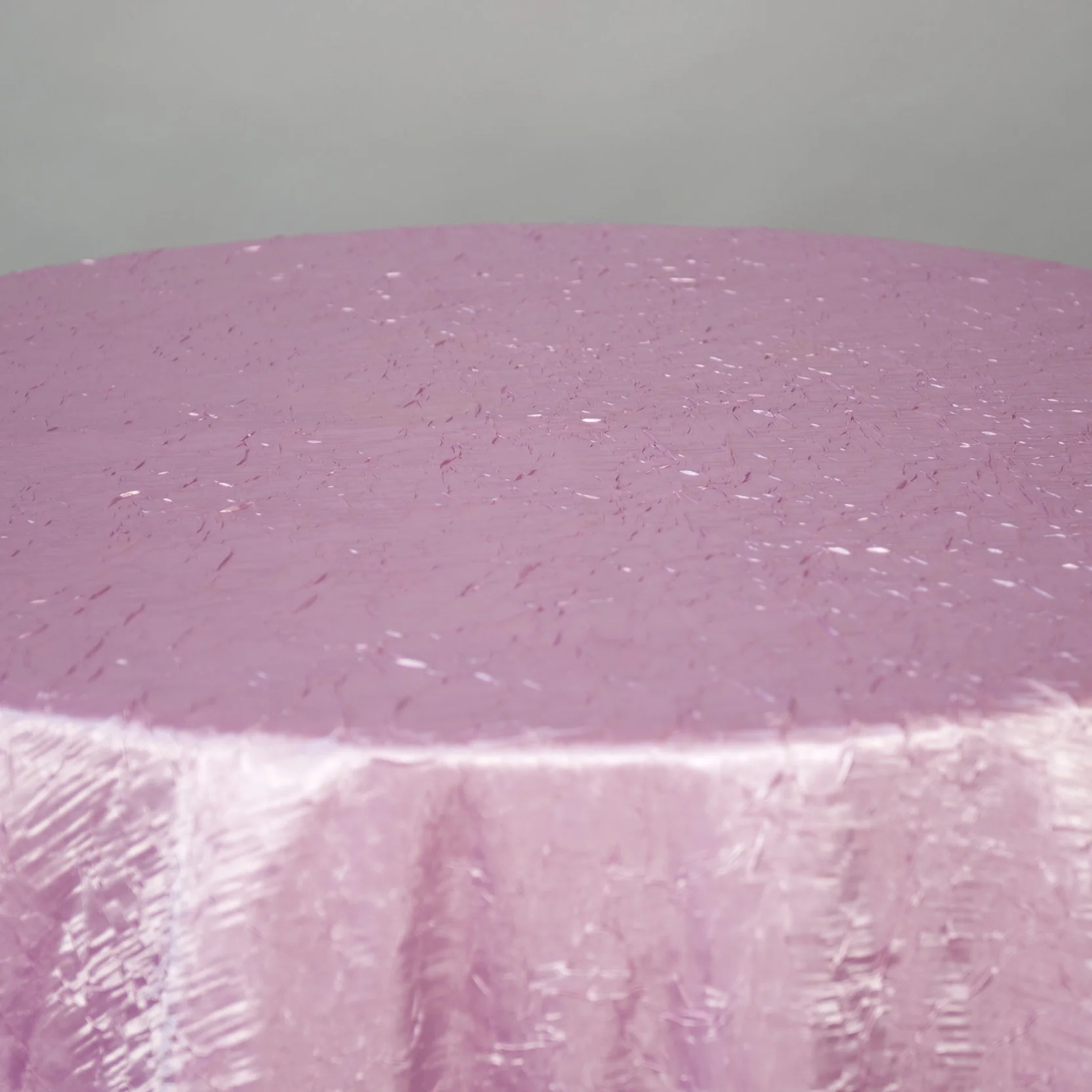 single pink lilac luster table linen wedding