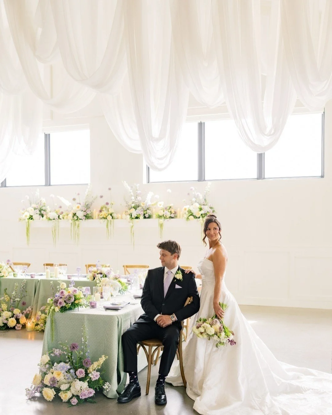 Forget everything you knew about ceiling draping. We&rsquo;ve reinvented the flow with our signature Infinity Draping. DM us to add this flowy romance to your wedding. 

#mnwedding #mnbride #theknot #wgicmn #minnesotawedding #mnweddingvenue #woodhave
