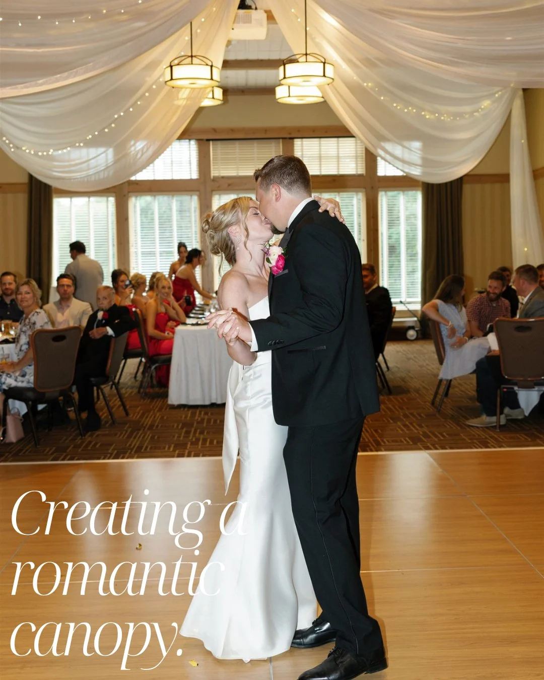 Dreamy drapes.

#MNWedding #TwinCitiesWeddings #WeddingDraping
#CeilingDraping  #StPaulWedding #bunkerhills

Keri