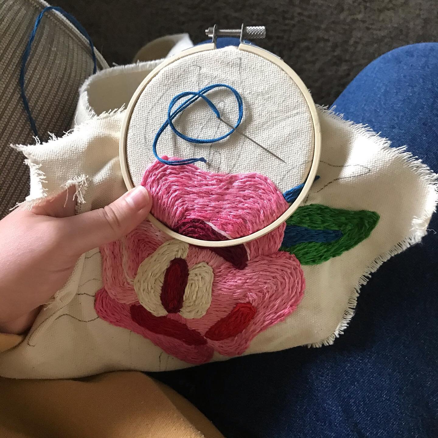 Hours and hours
#embroidery
