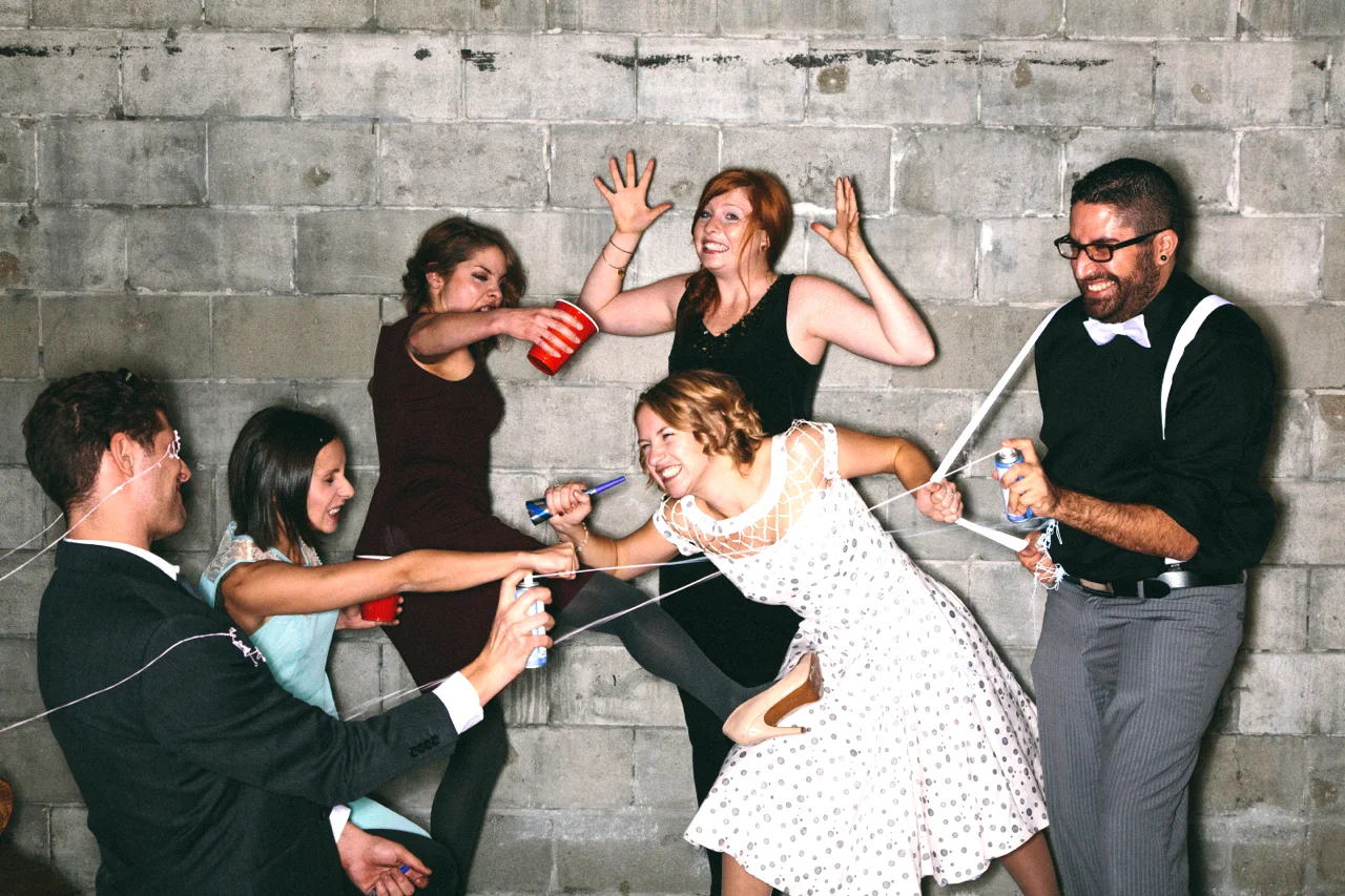 The top-notch 2013 party planning team, left to right: René Prefontaine, Rebecca Zakreski , Greer Frances , Desarée Larsen , Kat Morlock & Ryan Smith . © Matt Ramage Photo