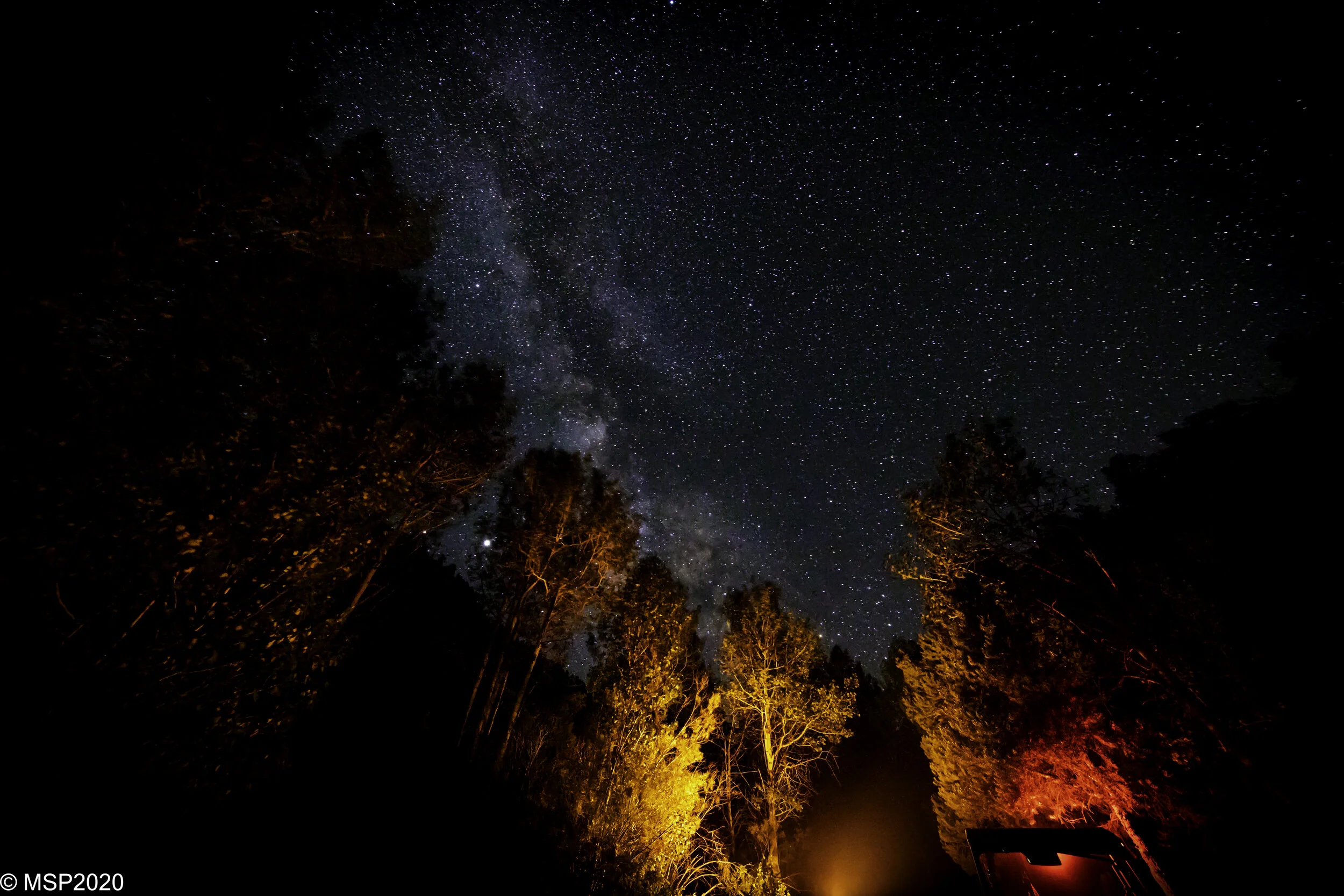 Desert Creek Camp Milky Way