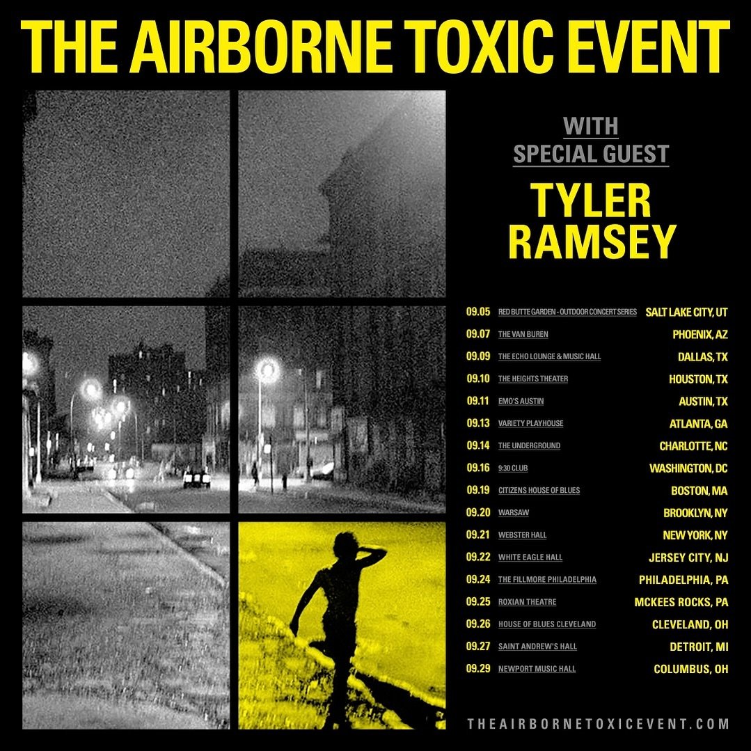 Excited to take my band out and hit the road opening for @theairbornetoxicevent around the US this September. All dates are on sale now!