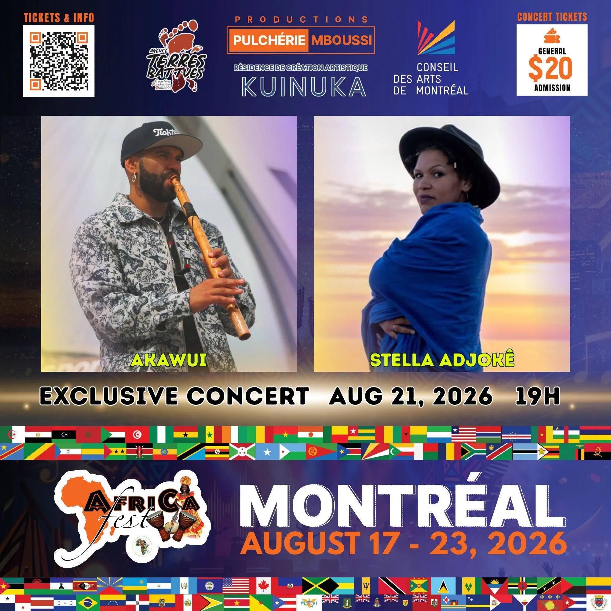 Concert Exclusif : Akawui et Stella Adjokê