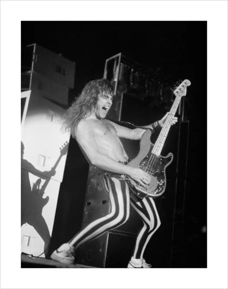 Steve Harris of Iron Maiden - Long Beach Arena