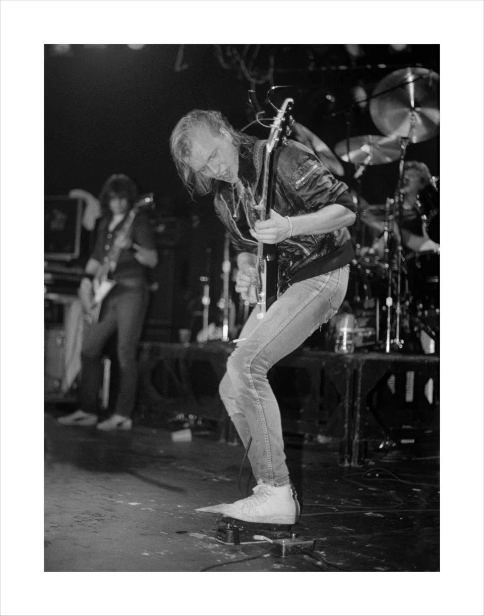 Michael Schenker of the Scorpions at the Reseda Country Club