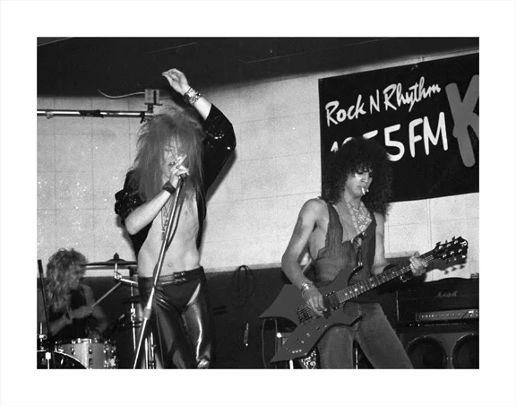 Guns 'N Roses at Madame Wong's East on July 4th, 1985