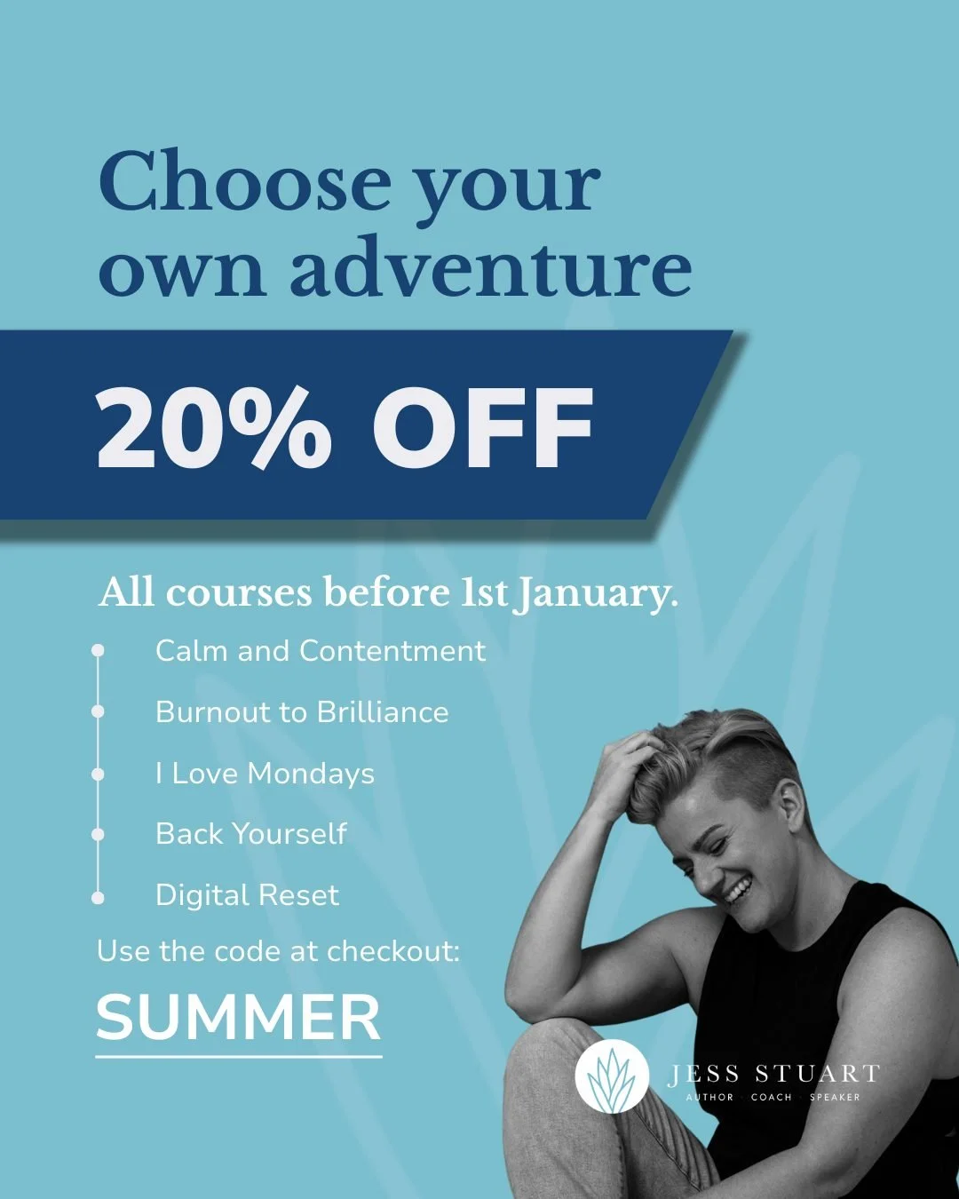 This summer, your personal growth shouldn't feel like another rigid schedule you have to 'squeeze into'. 

The holidays can leave us feeling either refreshed, or exhausted. That&rsquo;s why I want to give you the gift of choice: growth that fits your