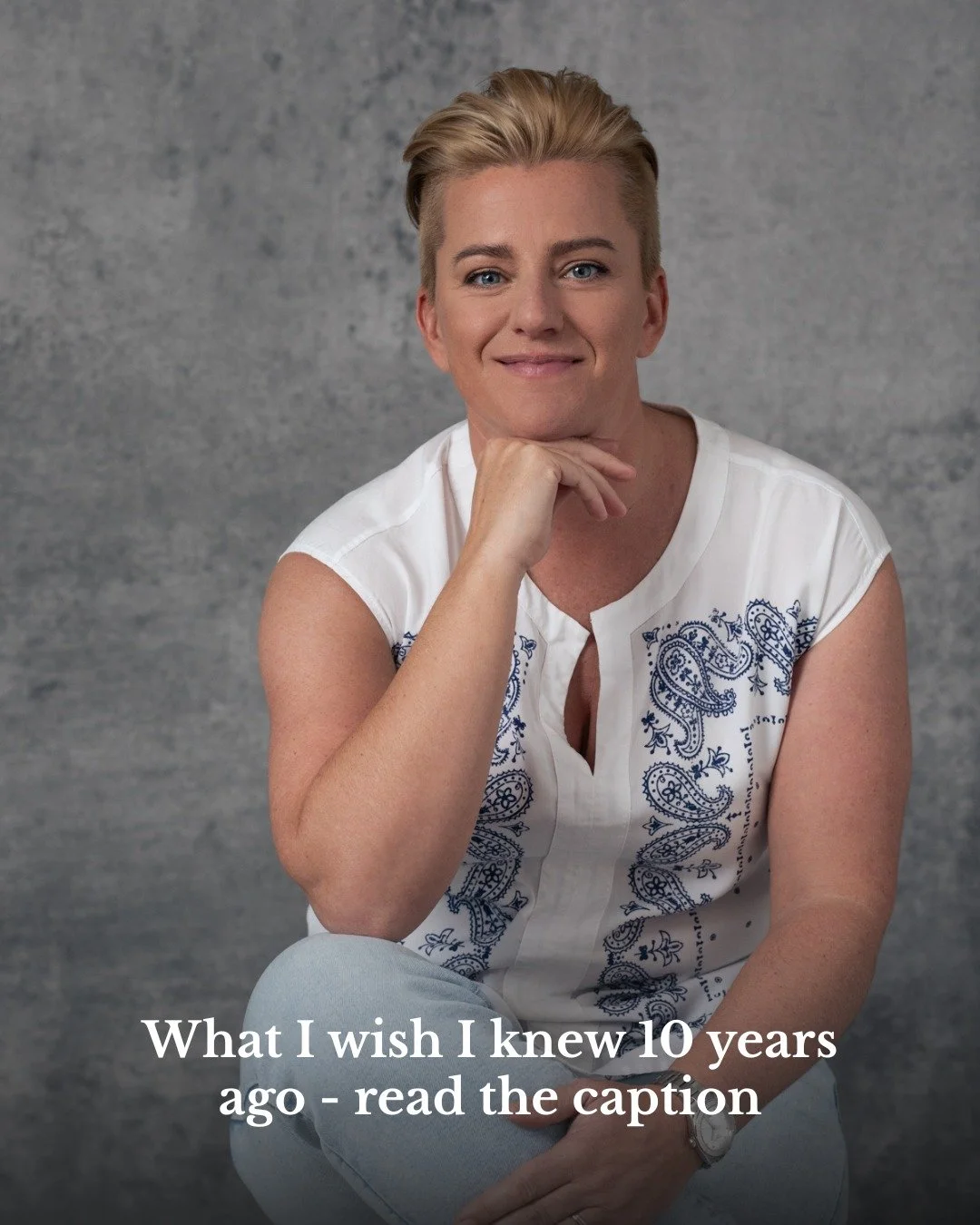 If I could sit down for a coffee with Jess from 10 years ago, here is what I would tell her.

Back then, I thought success was a straight line. I thought the goal was to climb the corporate ladder, push through the exhaustion, and "make it.&quot