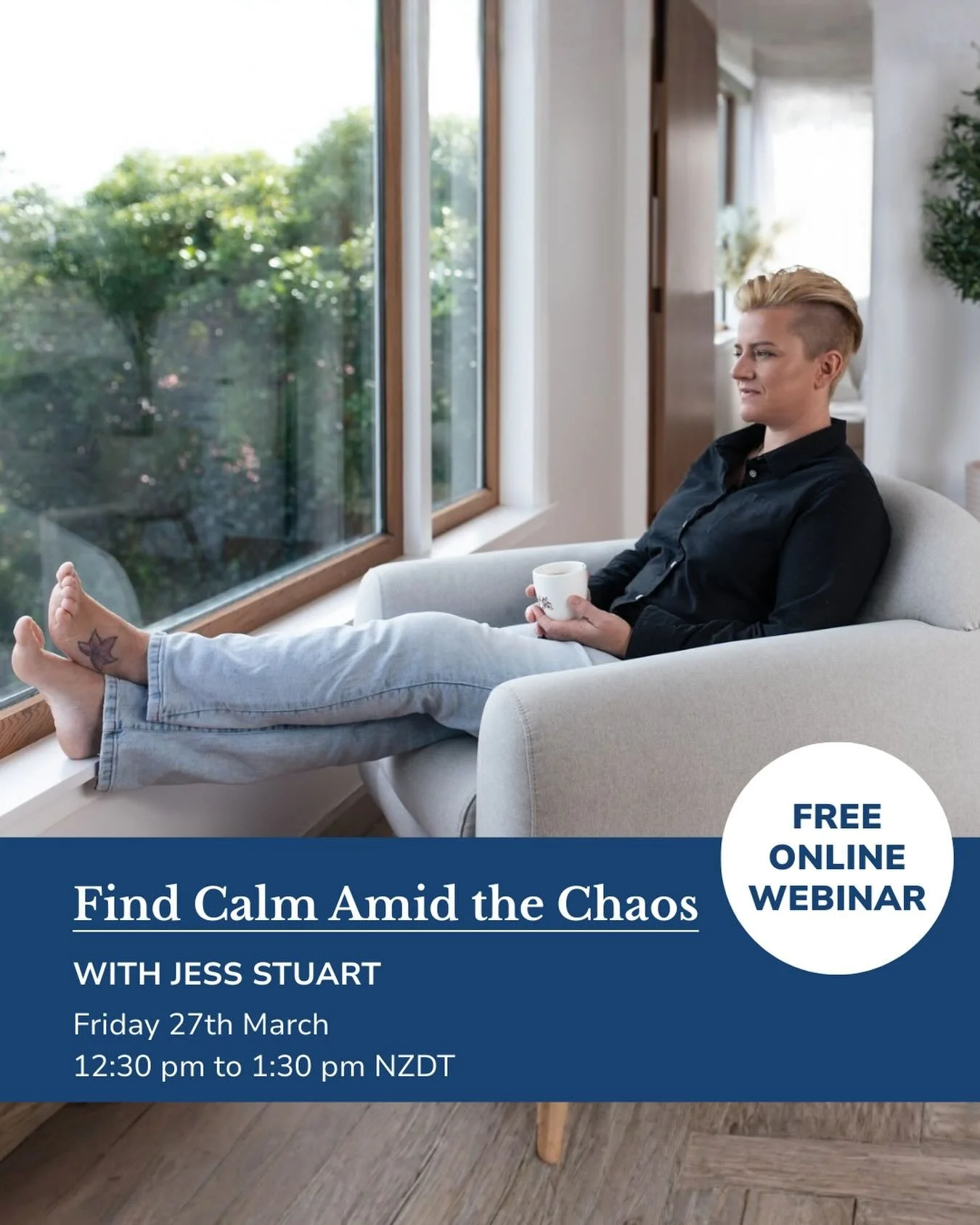 Does the world feel like a lot right now? Are you constantly busy, overwhelmed or disconnected from what matters most?

If you answered yes to any of the above, it&rsquo;s time to bring your being back into human being 🌿

Join me on the 27th March f