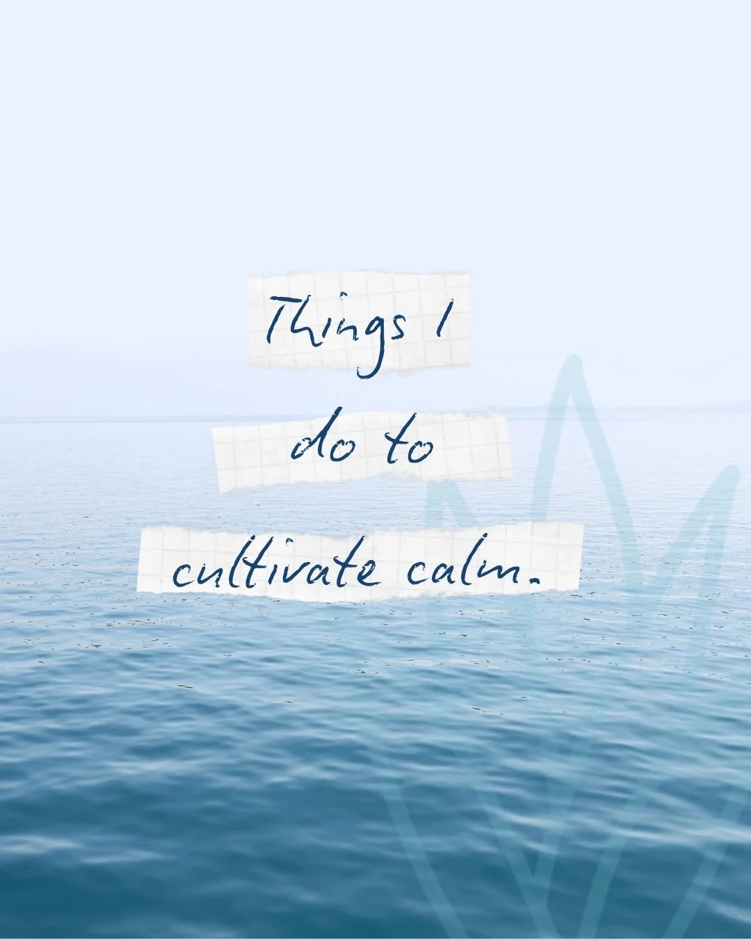 We&rsquo;ve become human &ldquo;doings,&rdquo; chasing more and disconnecting from what truly matters. But I believe we can return to being human &ldquo;beings&rdquo; by intentionally choosing calm over chaos. 

Swipe to see how I cultivate calm, and
