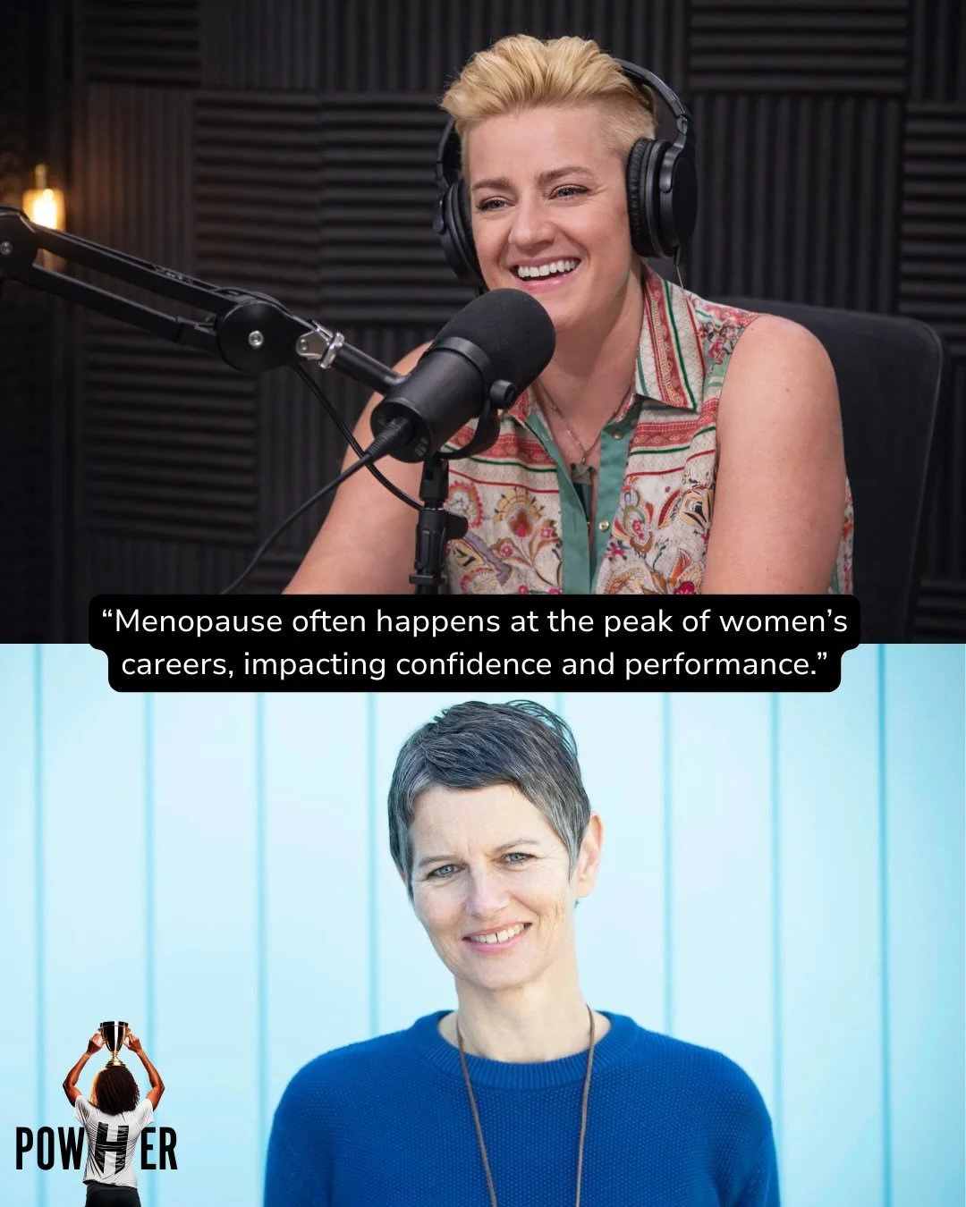 In my latest PowHer podcast episode, I spoke with the incredible @sarahconnor_stories.

In this episode, Sarah shares how her own unexpected experience with perimenopause led her to become a powerful advocate for change. Through her initiative, Menop