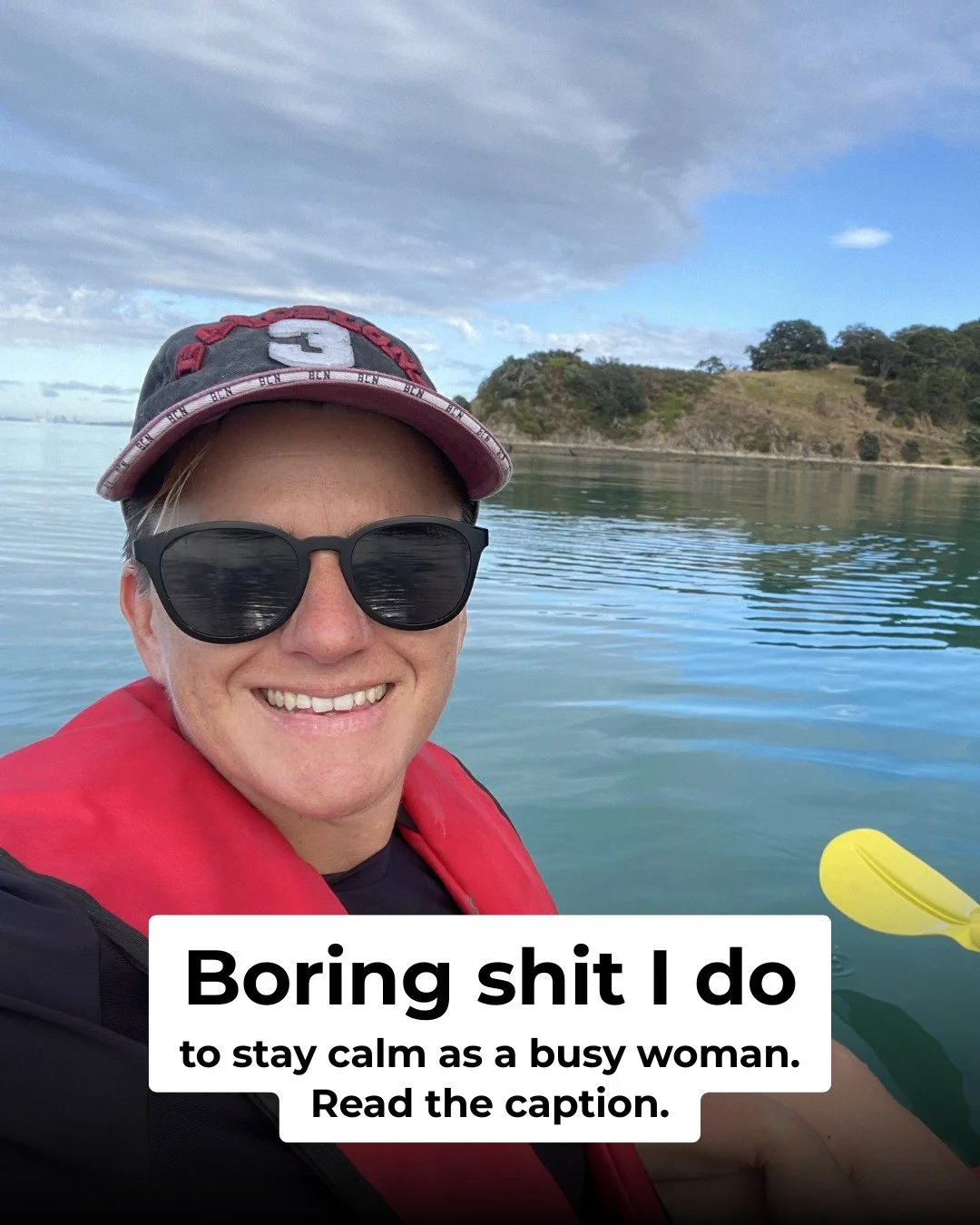 The truth about staying calm in a chaotic world? It is actually incredibly boring! 

I used to think I needed a massive holiday to recover from the noise, but I&rsquo;ve learnt that true inner peace is built in the mundane moments. Here is boring shi