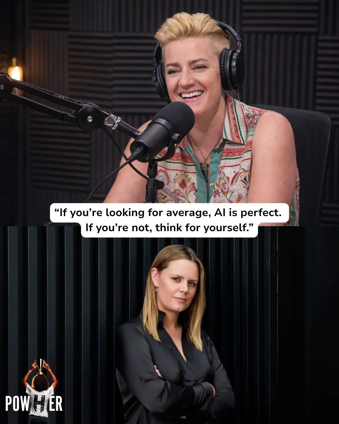 This is it. The final episode of PowHer for the season. 

I sat down with @aliciamckaynz, a straight-talking strategist, author, and one of the sharpest leadership minds I know - and we didn't hold back.

Here's what stayed with me:

⭐️ Most leaders 