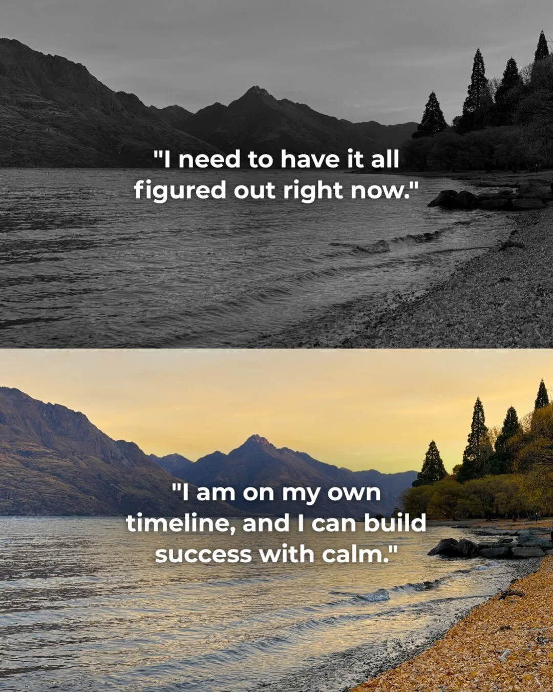 You would never speak to a friend like that, so why do you speak to yourself that way?

When we are exhausted and overwhelmed, our internal dialogue can become incredibly harsh. But a simple shift in perspective can change everything. 

Comment 🩵 if