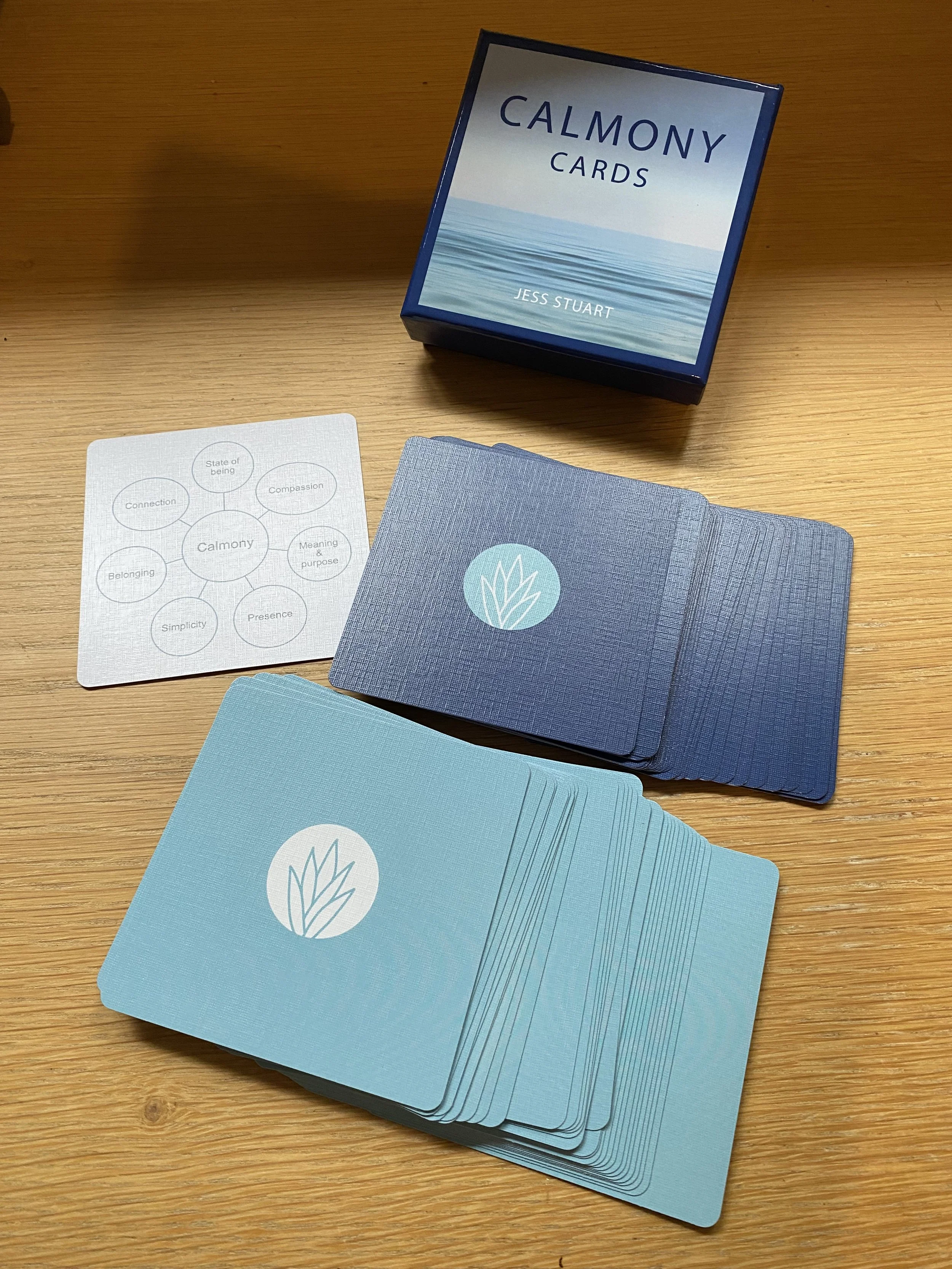 Calmony card deck | Jess Stuart