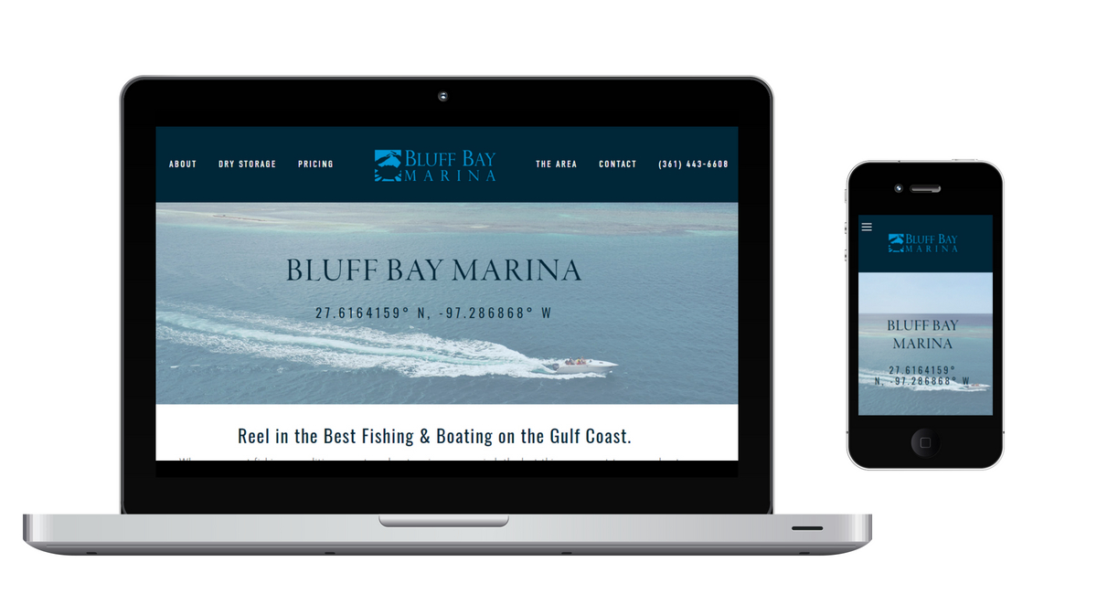 Bluff Bay Marina - Screens