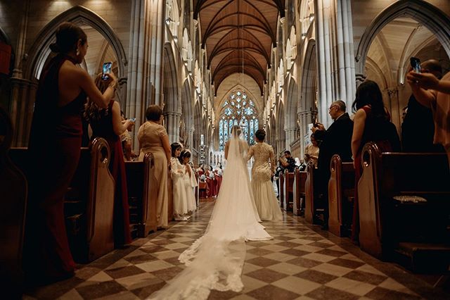 Nothing is more beautiful than walking down the aisle at the majestic St Marys Cathedral in Sydney ⛪️
.
.
.
.
.
#sydneywedding #sydneyphotographer #weddingphotographer #sydneyweddingphotographer #joncastillophotography #weddingphotography #loveintent