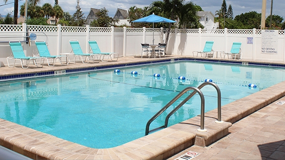 Newly remodeled pool