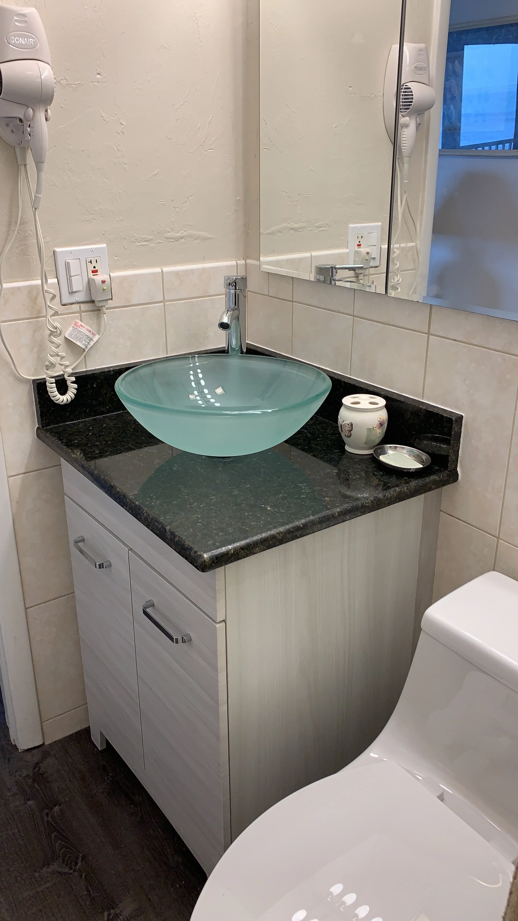 Newly remodeled Master bathroom