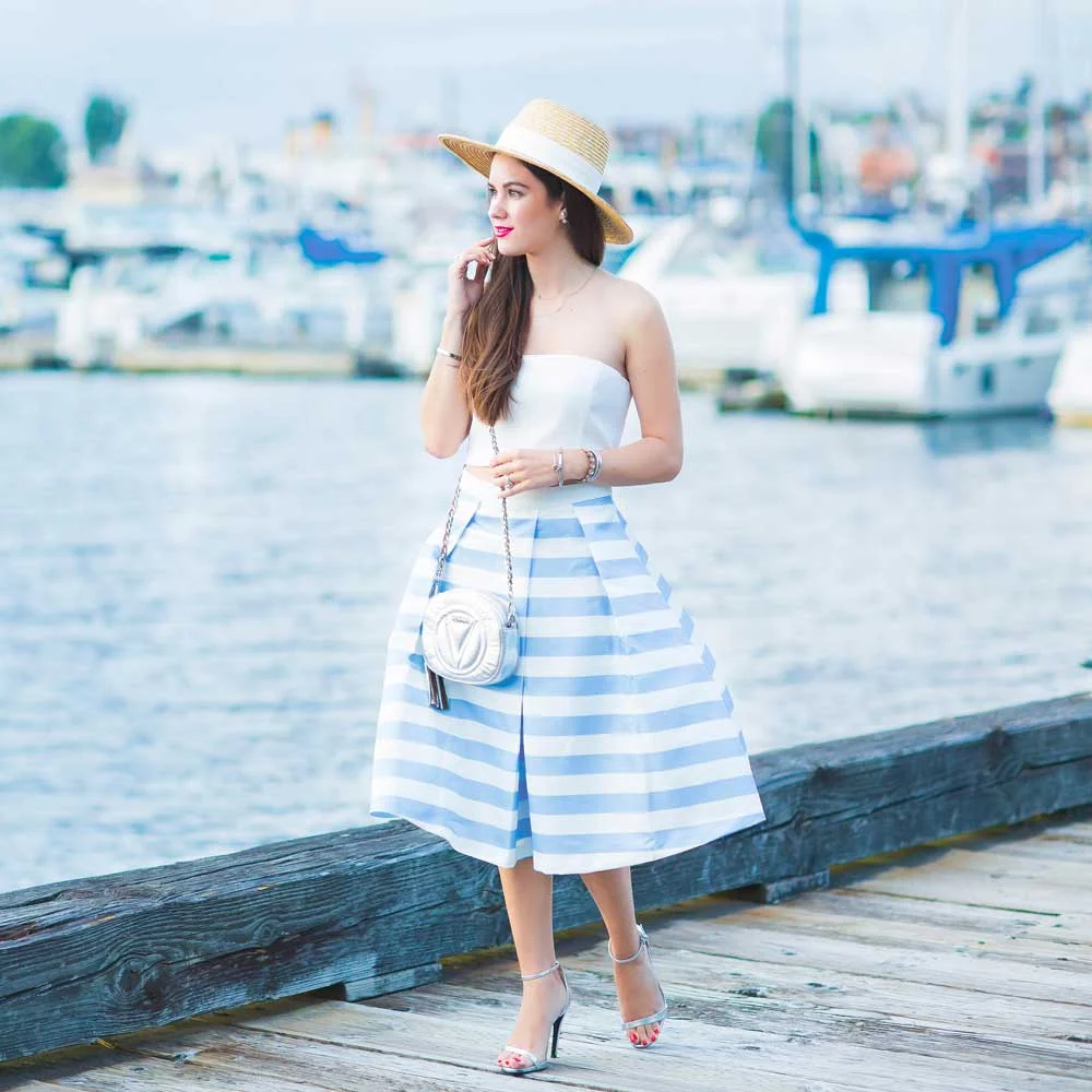 2 Ways To Do Nautical Stripes This Labor Day Weekend