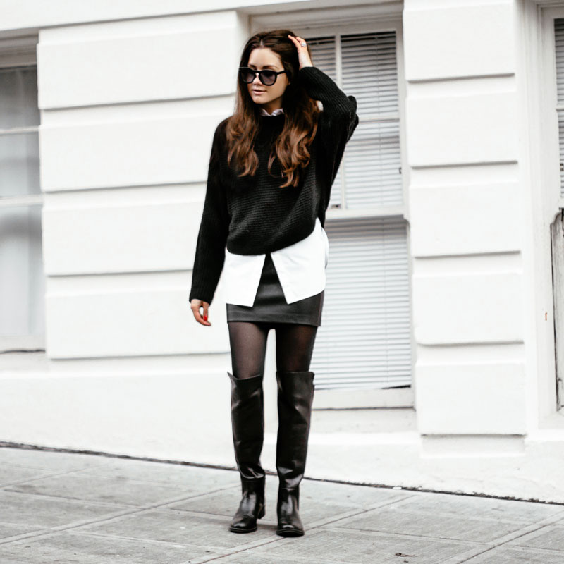 Styling Tips for Wearing Over-the-knee Boots — Sarah Christine