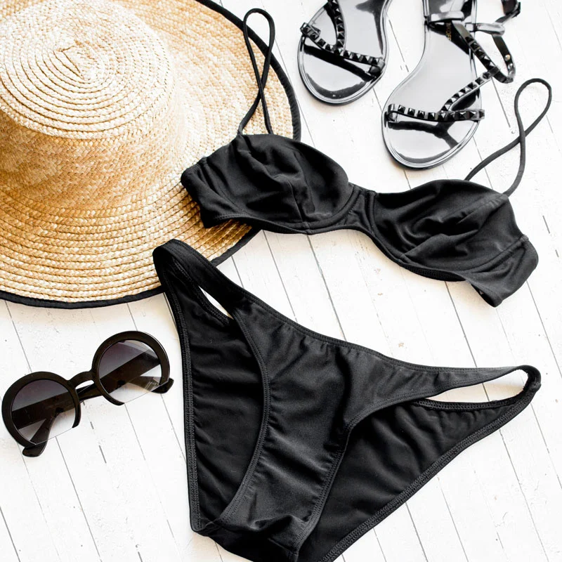 black bikini american apparel
