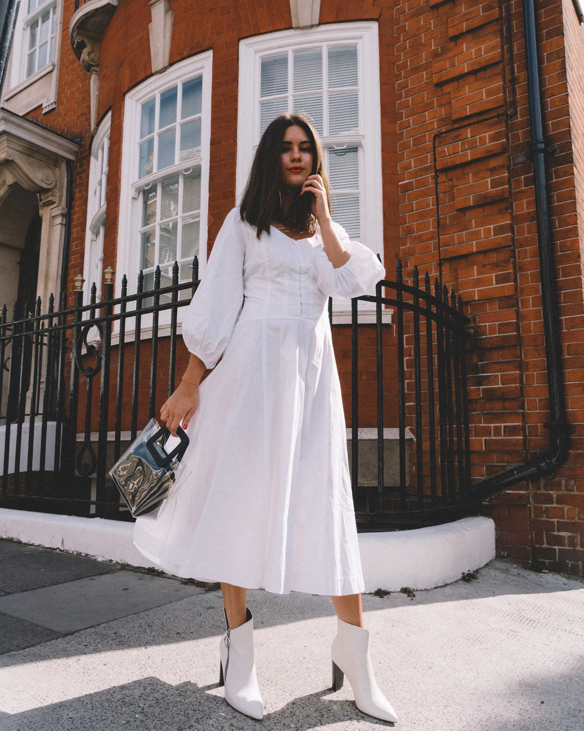 Staud Shirley Bag Street Style Staud Shirley Calfskin Leather