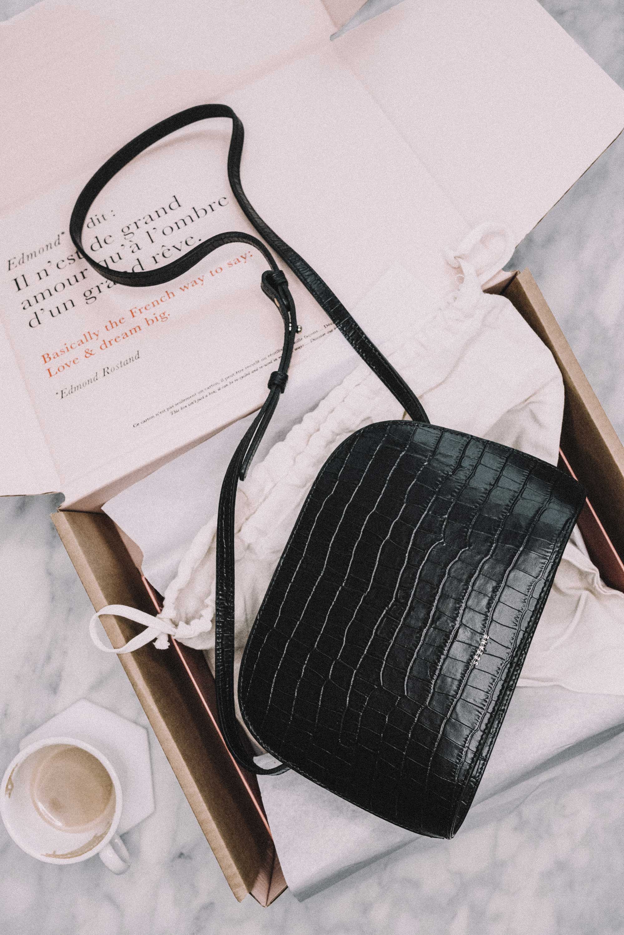 Sezane Victor Noir SÃ©zane Sac Grand Victor Sezane Shop - Main Image