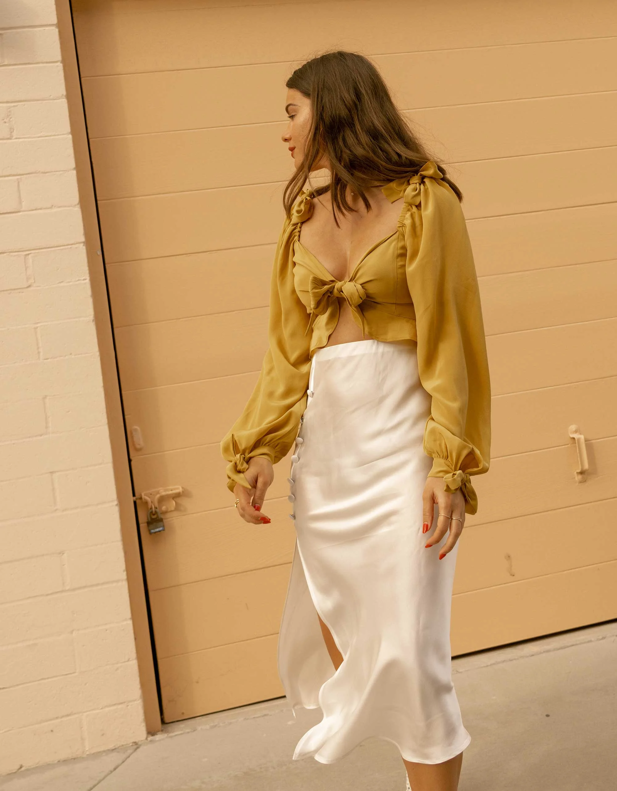 Fashion Silk Skirt Yesstyle Silk Skirt With Crop Top Clearance