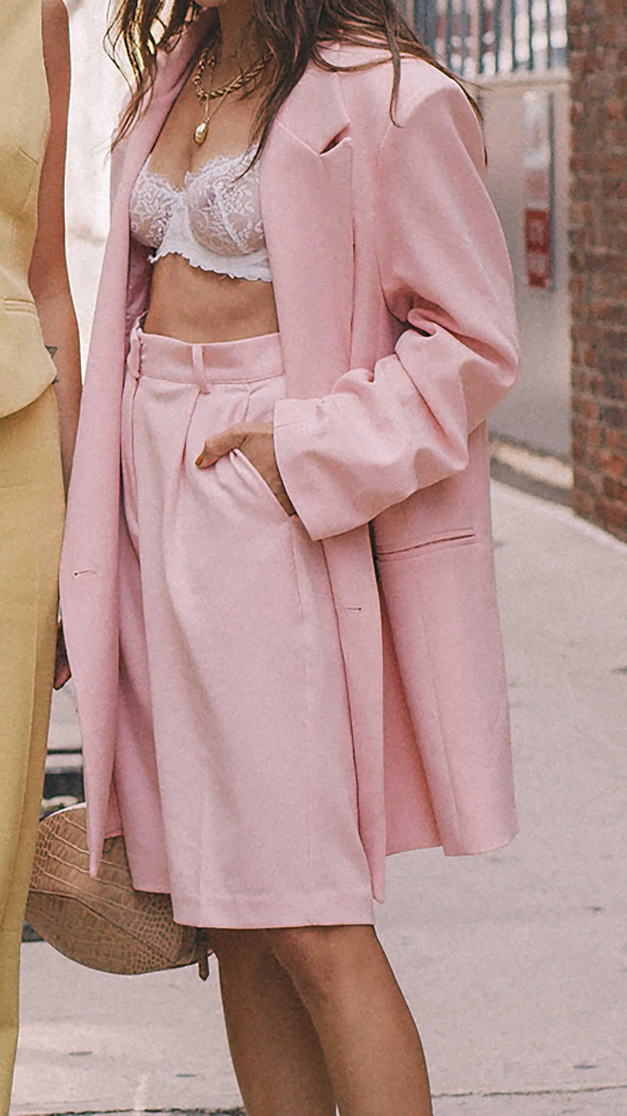 Coolest Fall Blazers of NYFW Street Style pink.jpg