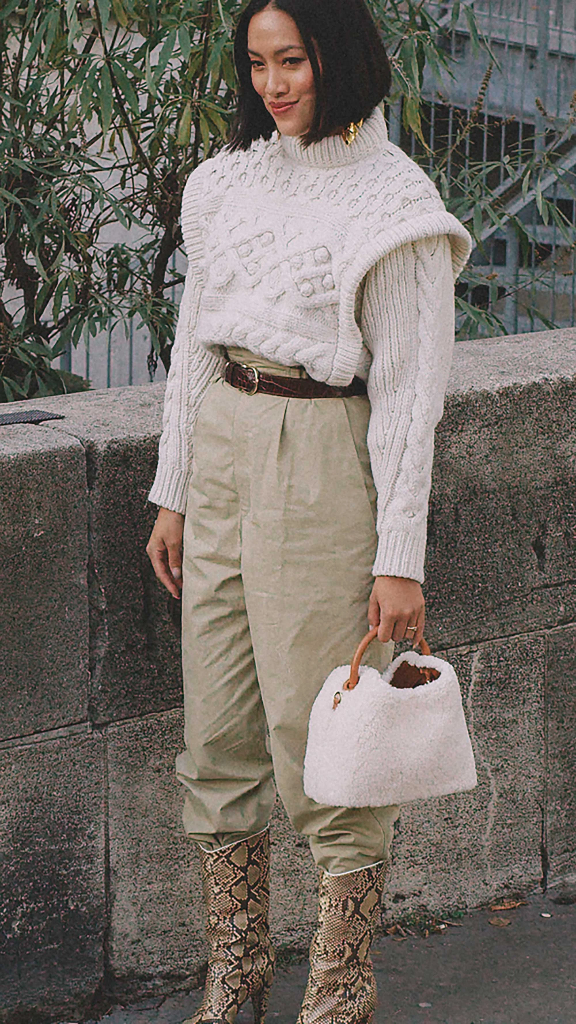 14 Chicest Fall Sweaters of Fashion Week Street Style