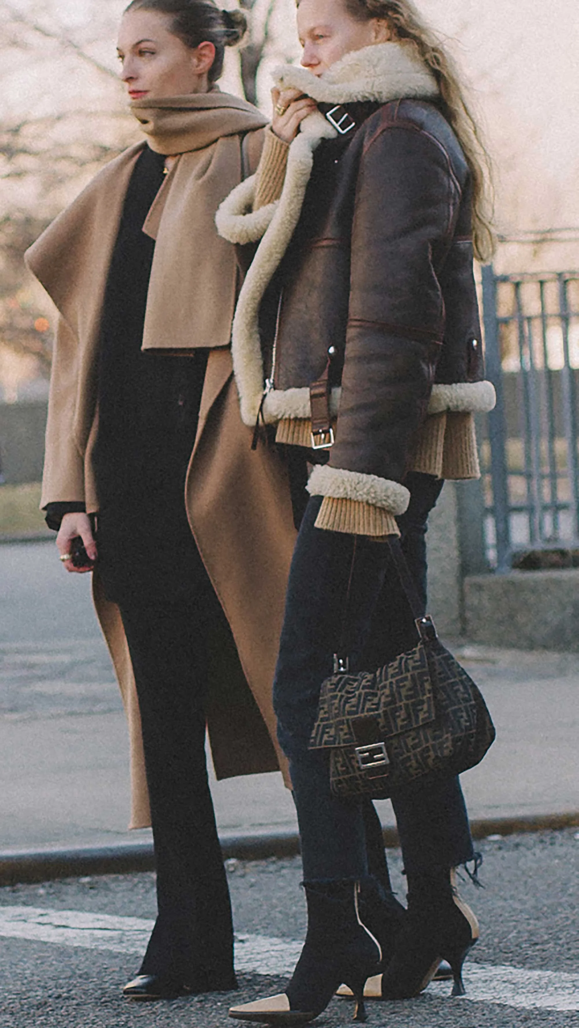 Style Fendi Outfit Fashion Week Fendi Baguette Street Style Fendi