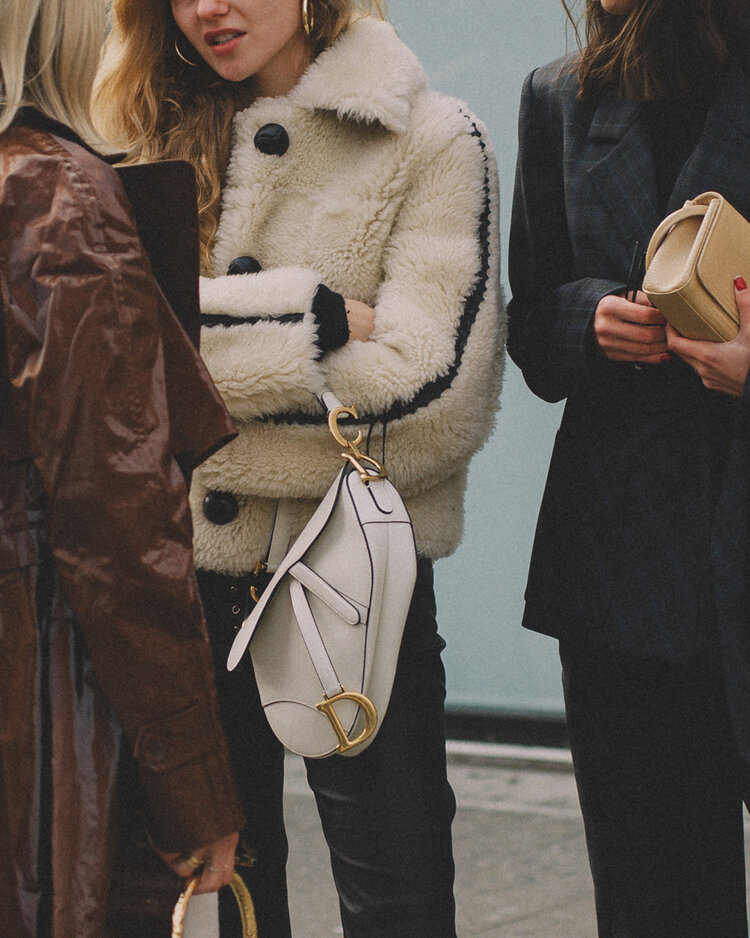 Designer bag / fashion week street style #desginerbag #fashionweek