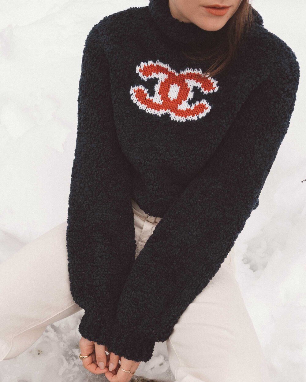 Chanel Winter Snow Outfit — Sarah Christine