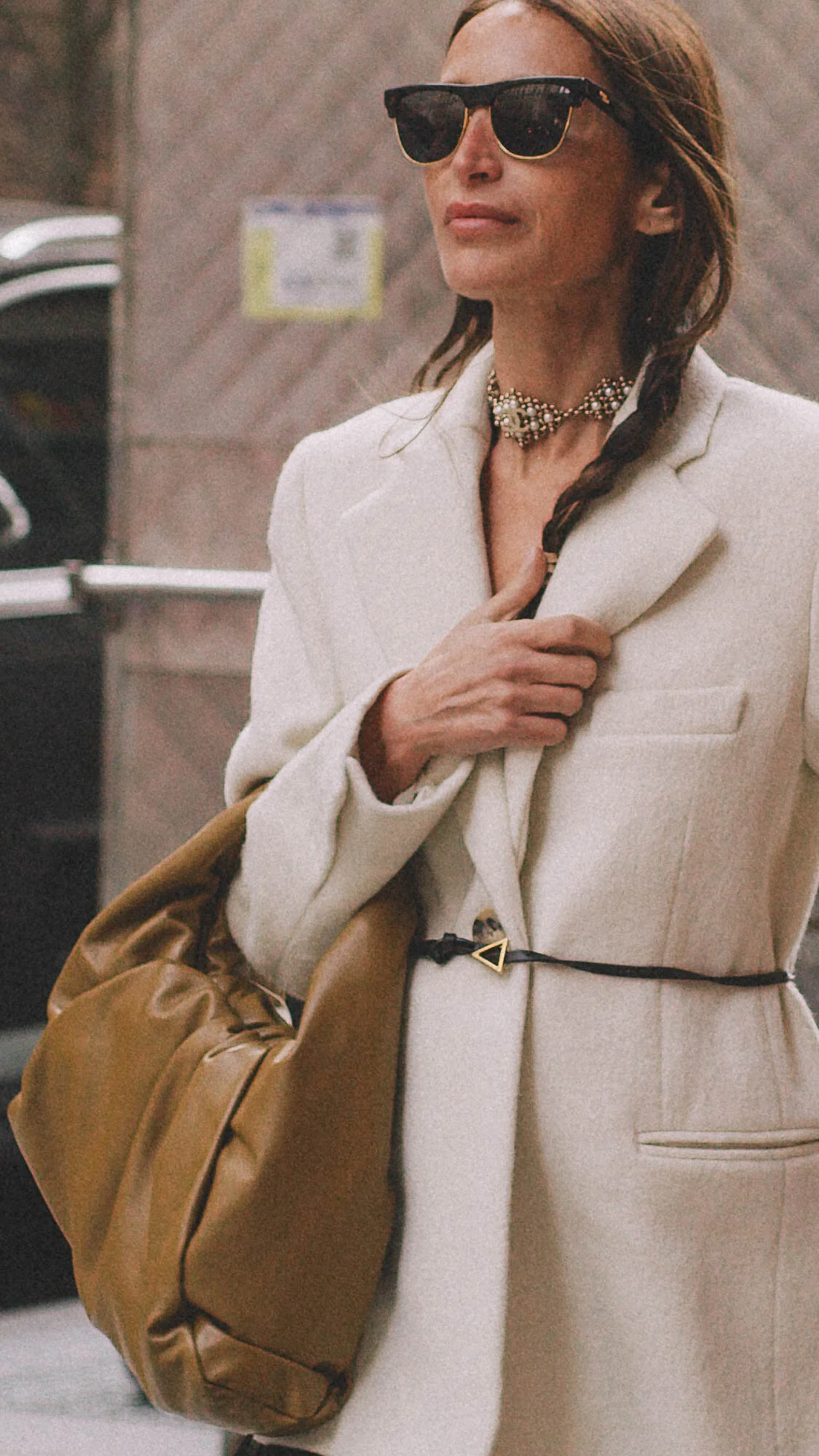 Street Style Bottega Veneta Cassette Bag Dupe Bottega Veneta Bag