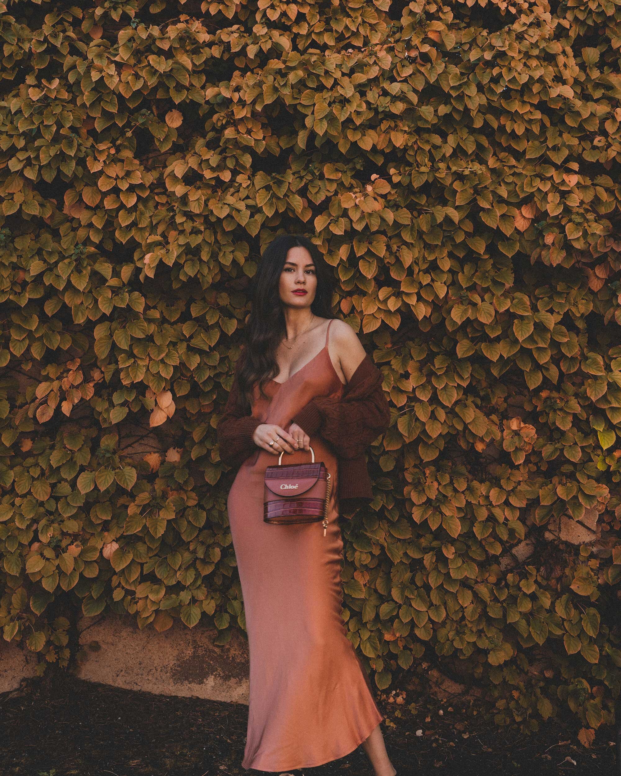 casual brown heels outfit