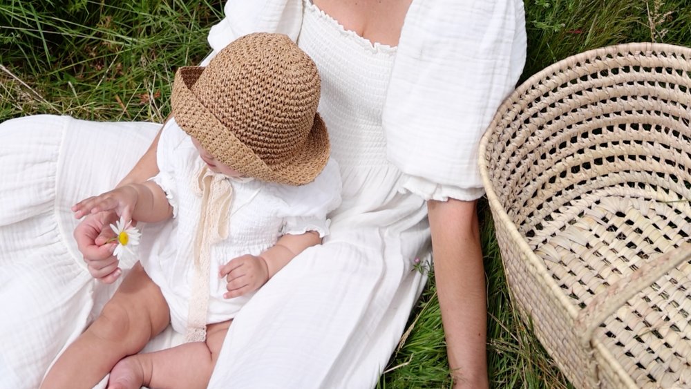 Cherishing Slow Summer Days in Cottagecore Style Sarah Butler of sarahchristine wearing White Puff Sleeve Summer Dress in Seattle Washington 7.jpg